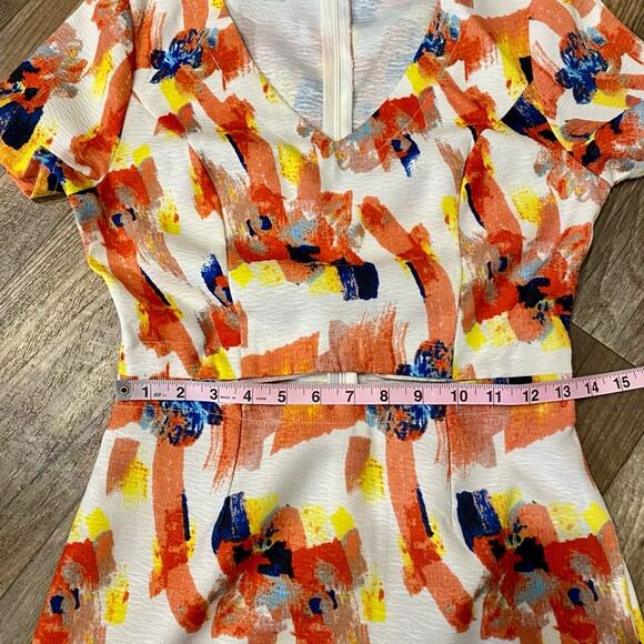 NEW Very J Cutout Abstract Mini Dress Size Small - Picture 10 of 12